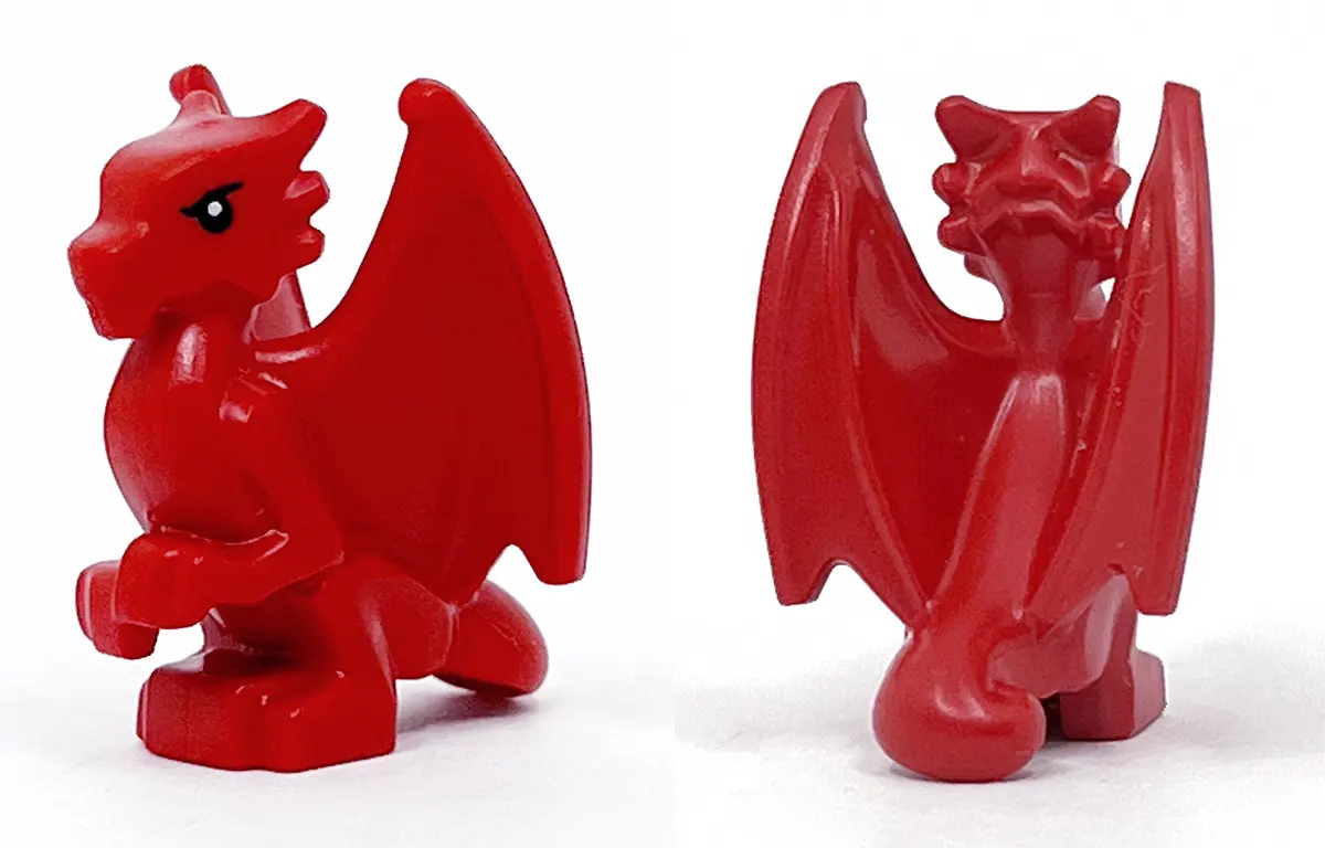 LEGO dragon and fantastic animals