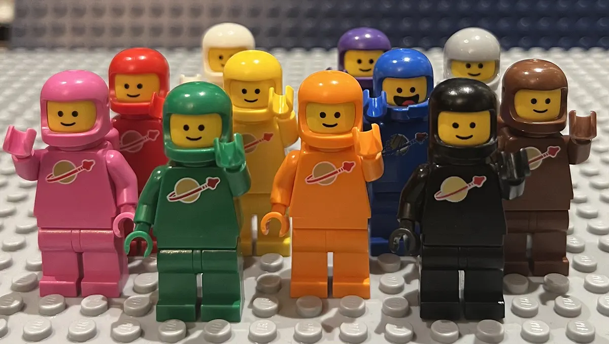 LEGO klasik uzay adamları