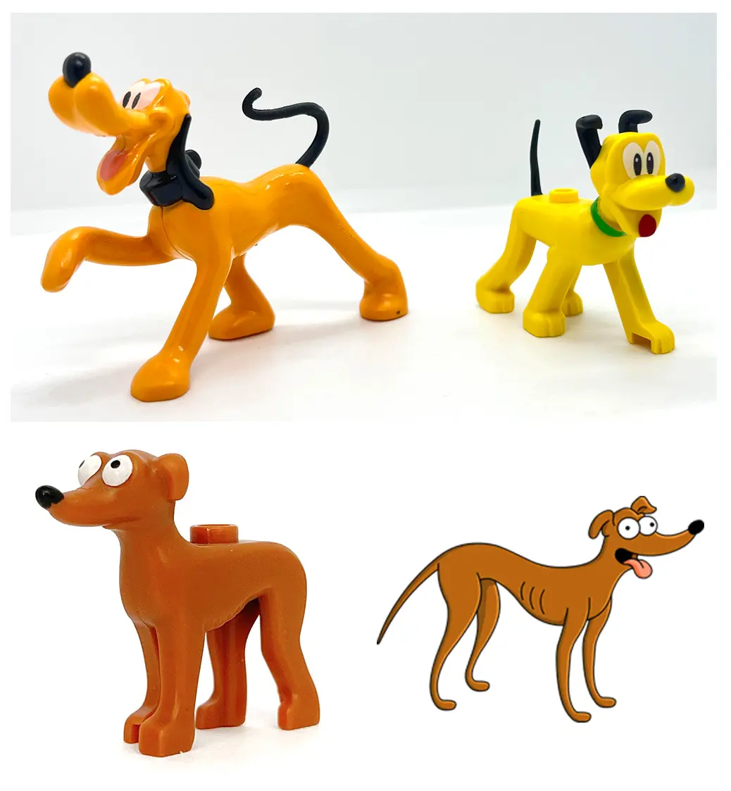 LEGO dog